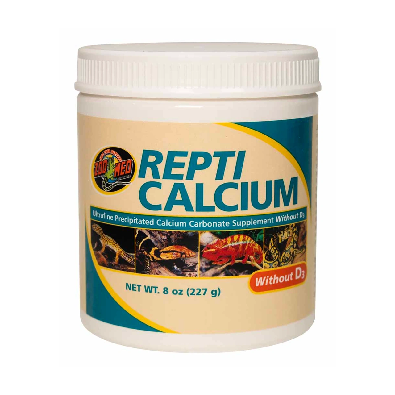 ZooMed Repti Calcium uden D3 og fosfor 227 g